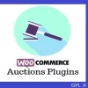 Auctions For WooCommerce WordPress GPL Plugin