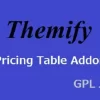 Themify Builder Pricing Table