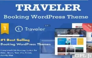 Traveler Theme GPL – Travel Booking WordPress Websites