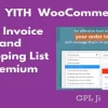 YITH WooCommerce PDF Invoices & Packing Slips Premium