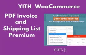 YITH WooCommerce PDF Invoices & Packing Slips Premium