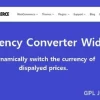 WooCommerce Currency Converter Widget