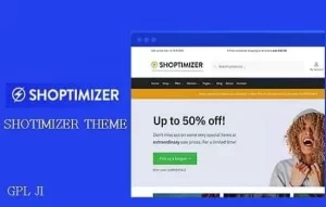 Shoptimizer Theme GPL – The Fastest WooCommerce Theme