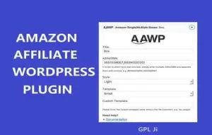 AAWP GPL + Key | Amazon Affiliates WordPress Plugin