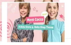 Cocco Theme GPL – Kids Store and Baby Shop Theme
