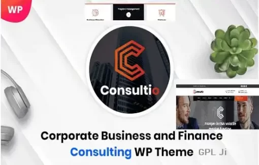 Consultio Theme GPL – Consulting Corporate For WordPress