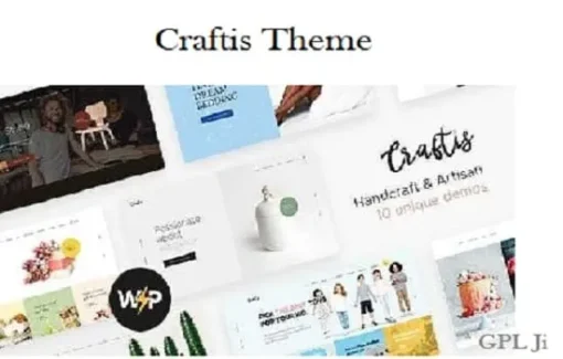 Craftis Theme GPL – Handmade, Handcraft & Artisan WordPress Theme