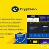 Crypterio Theme GPL – Bitcoin and Cryptocurrency WordPress Theme