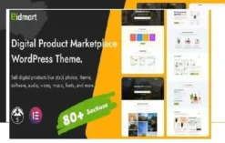 Eidmart Theme GPL – Digital Marketplace WordPress Theme