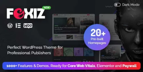 Foxiz Theme GPL v2.6.1 – WordPress Newspaper News and Magazine