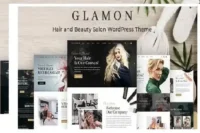 Glamon Theme GPL – Salon & Barber Shop Theme
