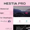 Hestia Pro GPL Theme – Modern Material Design Website