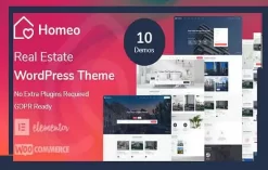 Homeo Theme GPL – Real Estate WordPress Websites