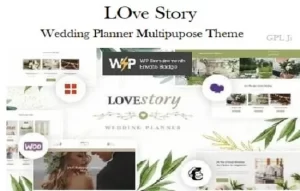 Love Story Theme GPL | A Beautiful Wedding and Event Planner WordPress Theme