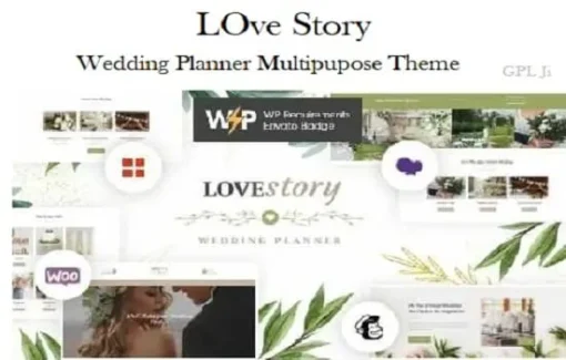 Love Story Theme GPL | A Beautiful Wedding and Event Planner WordPress Theme