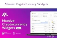 Massive Cryptocurrency Widgets