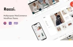 Razzi Theme GPL – Multipurpose WooCommerce WordPress Theme