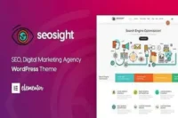 Seosight Theme GPL – SEO, Digital Marketing Agency Website with SHOP