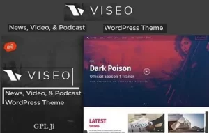 Viseo Theme GPL – News, Video, & Podcast Theme