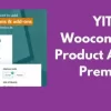 YITH Woocommerce Product Add-ons Premium