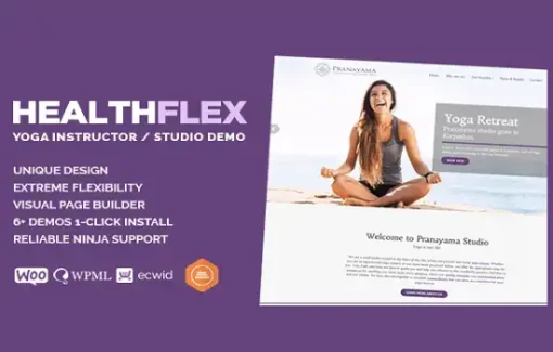 HEALTHFLEX Theme GPL – Doctor Medical Clinic & Health WordPress Theme