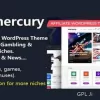 Mercury Theme GPL – Affiliate, Casino, Gambling & Other Niches