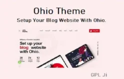 Ohio Theme GPL – Creative Portfolio & Agency WP websites