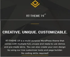RT-Theme 19 GPL – Multi-Purpose WordPress Websites