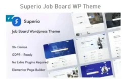 Superio Theme GPL – Job Board WordPress Websites