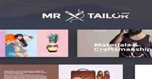 MR. TAILOR RESPONSIVE WOOCOMMERCE THEME GPL