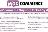 WooCommerce Support Ticket System