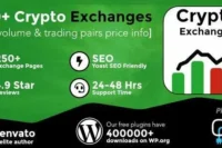 Cryptocurrency Exchanges List Pro GPL – WordPress Plugin