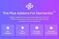 The Plus Addon for Elementor GPL WordPress Plugin