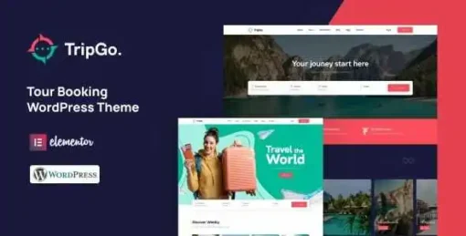 Tripgo Theme GPL – Tour Booking WordPress Theme