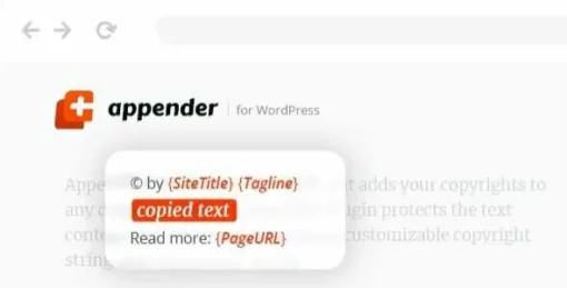 Appender GPL – Copycat Content Protection for WordPress