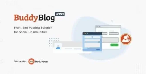BuddyBlog Pro GPL | Front-end posting solution for BuddyPress and BuddyBoss platform