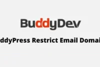 BuddyPress Restrict Email Domains GPL
