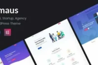 Emaus Theme GPL – SaaS App and Startup Elementor WordPress Theme