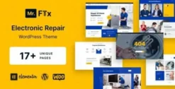 MrFix Theme GPL – Appliances Repair Services WordPress Theme