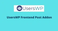 UsersWP Frontend Post Addon GPL