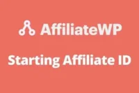 AffiliateWP Starting Affiliate ID Addon