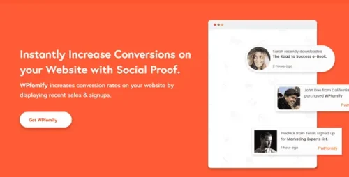 WPFomify All in One GPL v2.2.7 – Social Proof Plugin for WordPress