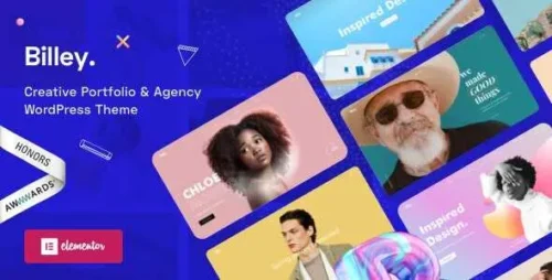 Billey Theme GPL v1.8.8 – Build Creative Portfolio & Agency