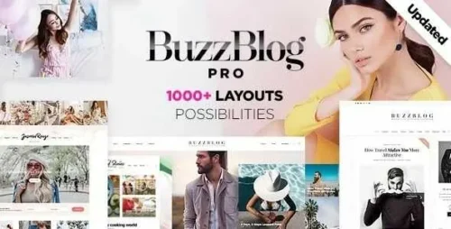 Buzz Theme GPL v6.7.6 – Lifestyle Blog & Magazine WP Websites