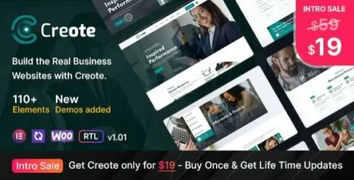 Creote Theme GPL v2.7.8 – Consulting Business WordPress Theme