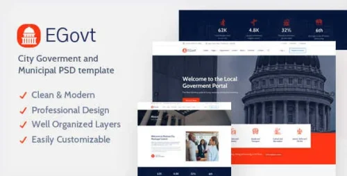 EGovt Theme GPL v1.5.6 – City Government WordPress Websites