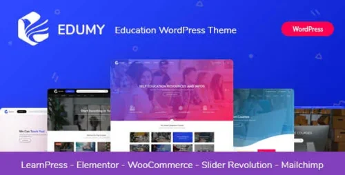 Edumy Theme GPL v1.2.30 – LMS Online Education Course Theme