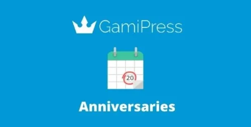 GamiPress Anniversaries GPL v1.0.4 – WordPress Plugin