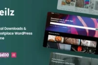 Heilz-Theme-GPL-–-Digital-Downloads-Marketplace-WordPress-Theme