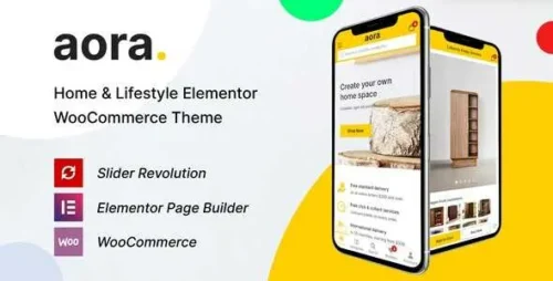 Aora Theme GPL v1.3.8 – Home Lifestyle Elementor WooCommerce Websites